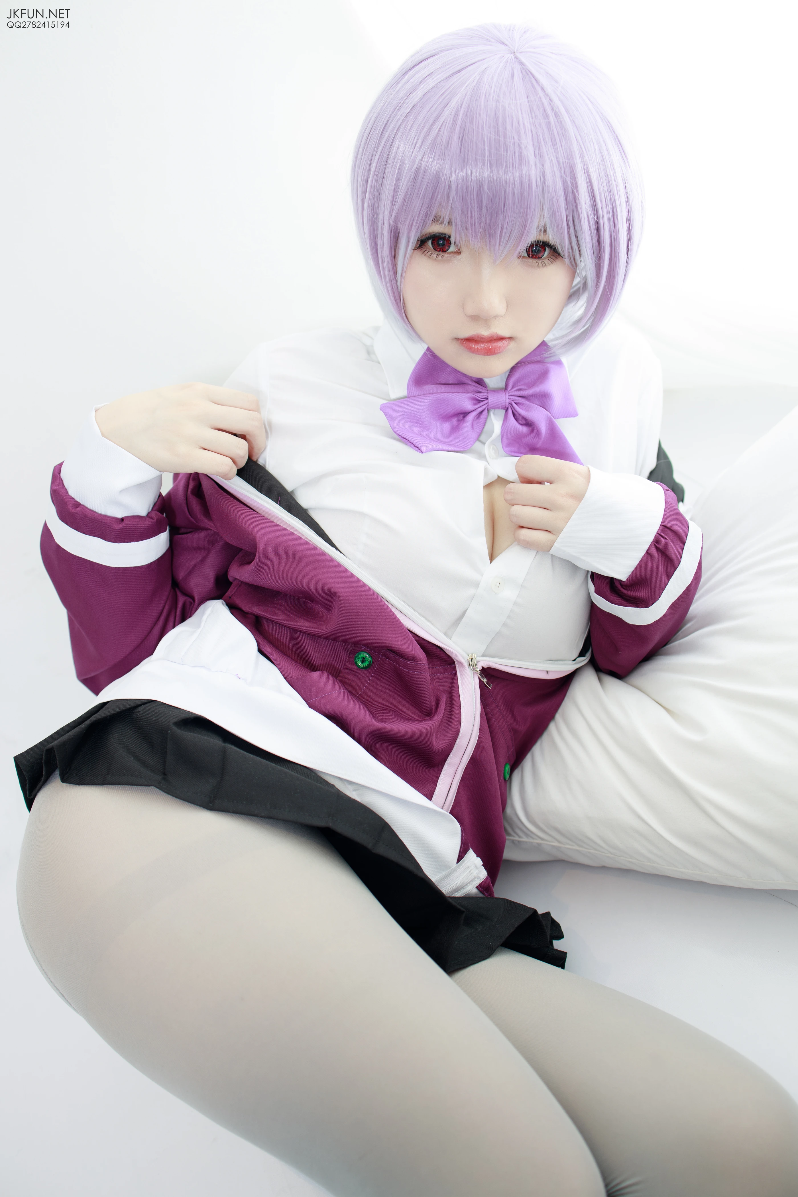 森萝财团 [JKFUN-004] 雪晴 COSPLAYER [123P 1V]插图5